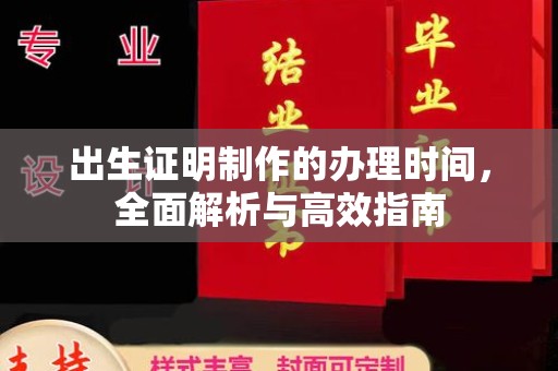 文山出生证明制作的办理时间，全面解析与高效指南